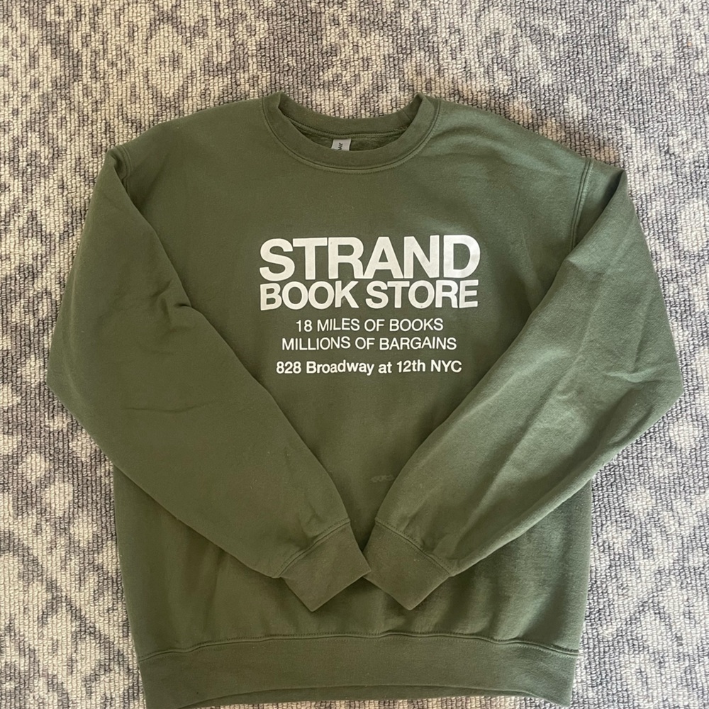 Green STRAND BOOK STORE Sweatshirt